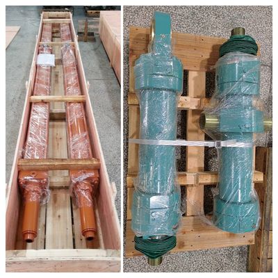 Doppia azione cilindro idraulico a 3 fasi 32MPa 27SiMn tubo cilindrico