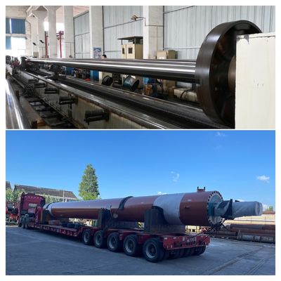21 MPa Pressione di lavoro Fabbrica di acciaio 27SiMn cilindro tubo cilindri idraulici pesanti