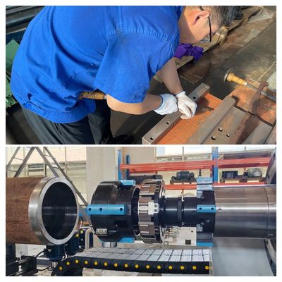 Ra 0,04 Macchina di bruciatura a rulli con motore a fusione SIEMENS