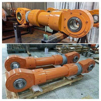 cilindri da 2450 mm a corsa massima utilizzati nel raggio di marcia