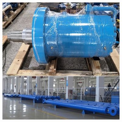 Acciaio raffreddato ad acqua Fabbrica di acciaio cilindro idraulico cromato su misura