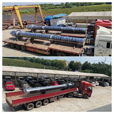 Sviluppo verticale cilindro di fusione resistente al calore su misura per la sicurezza