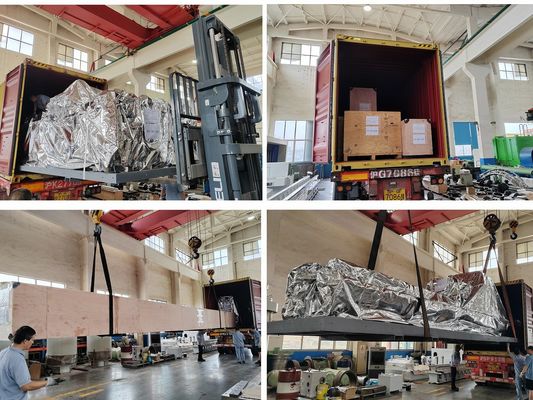 5000 mm/min Dispositivo SRB 2500 mm Lunghezza del pezzo con sistema di protezione efficace