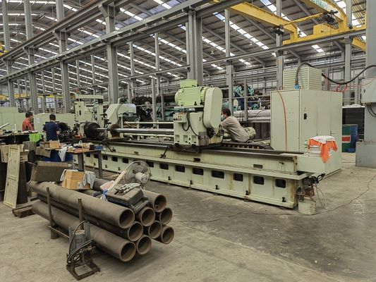 Ra 0,04 Roughness SRB Machine HT300 Integrated Casting Lathe Bed