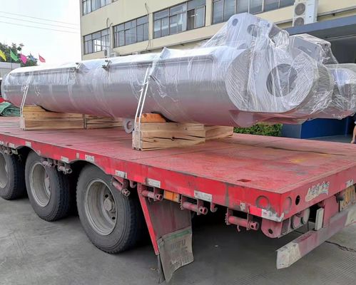 piattaforme petrolifere gru cilindro idraulico personalizzato 25MPa pressione di esercizio per l'industria pesante