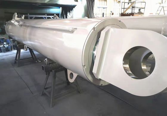 Luffing cilindro idraulico personalizzato cilindro a pistoni a azione singola / doppia