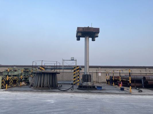 Capacità anti-rotazione cilindro idraulico verticale autoguidato 5000 mm trazione
