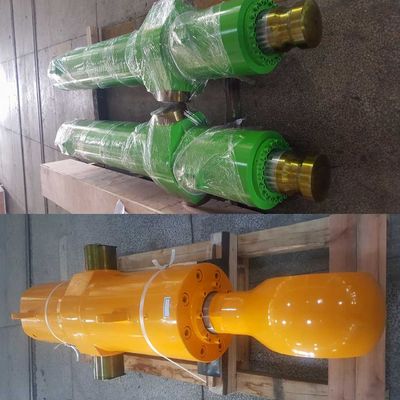Tipo di pistone cilindro idraulico a azione singola Heavy Duty con lunghezza del tratto su misura