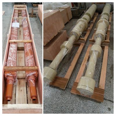 Metallurgia 3 fasi cilindri idraulici pesanti con tubo cilindrico 27SiMn