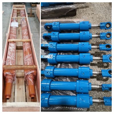 Pressione di funzionamento 21 Mpa Silindri idraulici pesanti con tubo cilindrico 27SiMn in acciaieria