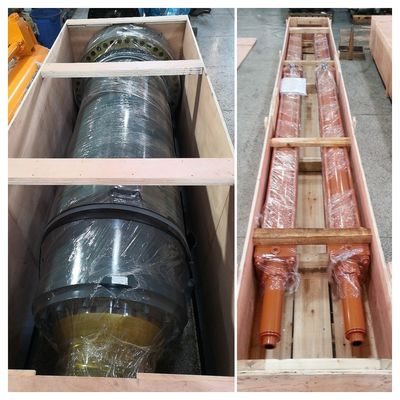 Diametro personalizzato 16Mpa Pressione di lavoro Fabbrica di acciaio Silindri idraulici pesanti