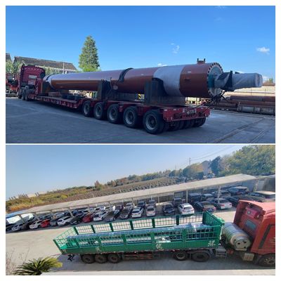 Fabbrica di acciaio a singola azione cilindro idraulico a carico pesante 32 MPa Pressione di prova