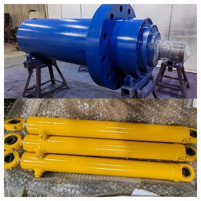Turretta di sollevamento cilindro idraulico 35Mpa Pressione di prova con sigillamento Parker