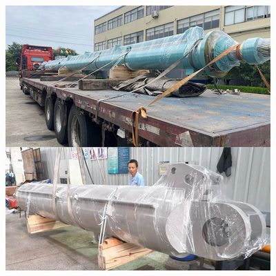 Fabbrica di acciaio personalizzabile cilindro idraulico 42CrMo staffa di pistone