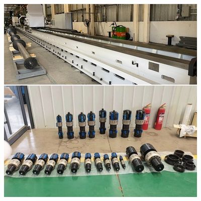 Ultra Wide Guide Rail SRB Technology Skiving Roller Burning Machines Basso rumore